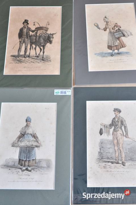 Drzeworyty litografie Świat Mody Francja XIXw mazowieckie Warszawa sprzedam