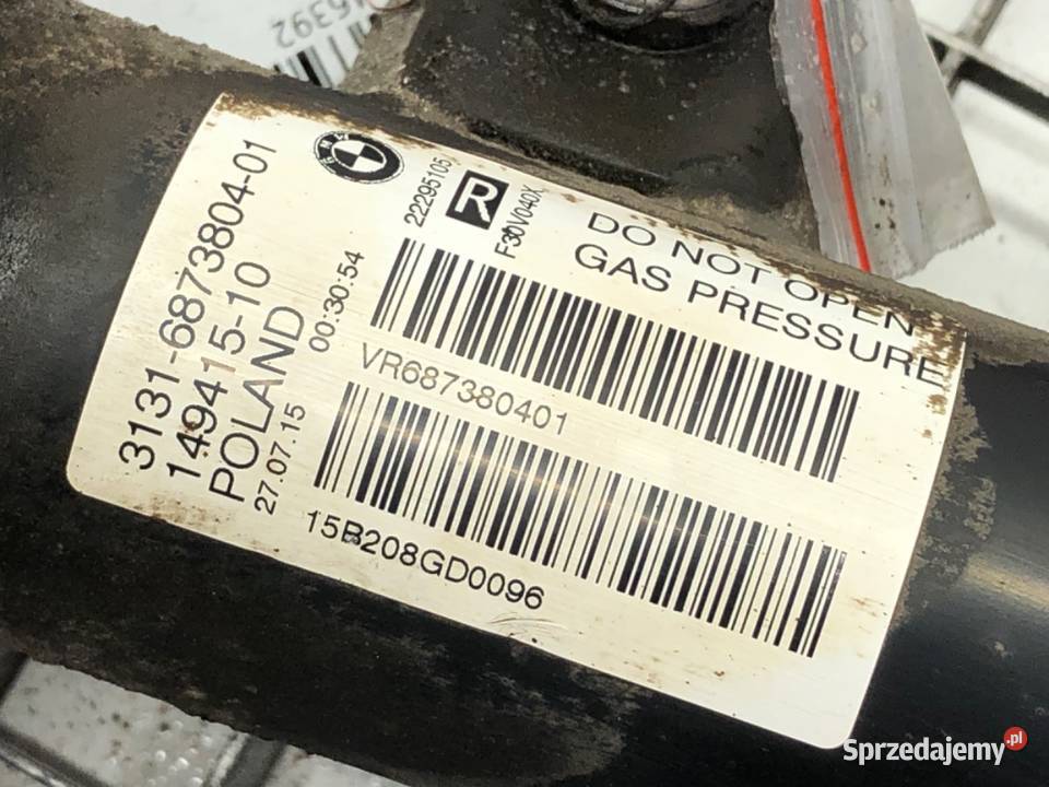 AMORTYZATOR PRAWY PRZÓD ZE SPRĘŻYNĄ BMW F30 20