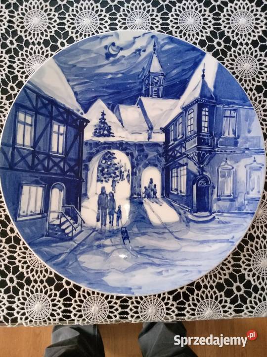 talerz miśnia misnia meisen Porcelana i szkło Warszawa sprzedam