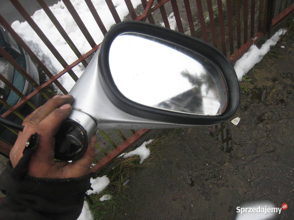 Lusterko zewnętrzne prawe srebrne Mitsubishi Kraków