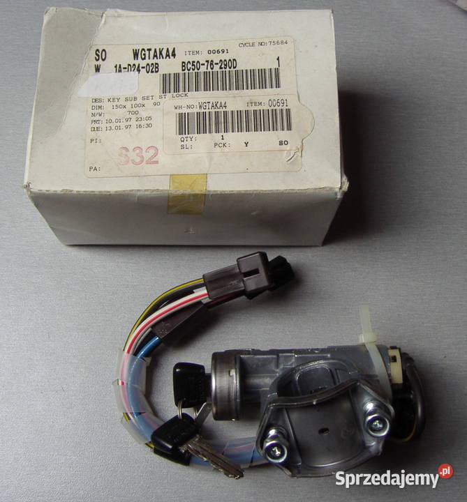 MAZDA 323 STACYJKAKLUCZYK BC5076290D