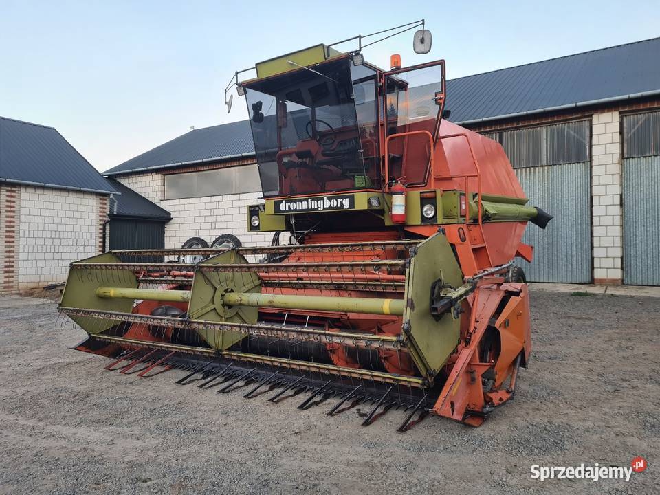 Dronningborg D7000 heder 427m rolnika trasporot Kabina Zbożowe Łaszczów