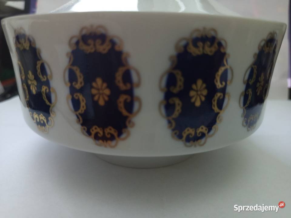 Bombonierka porcelanowa sygnowanaTuryngia 70 mazowieckie Warszawa