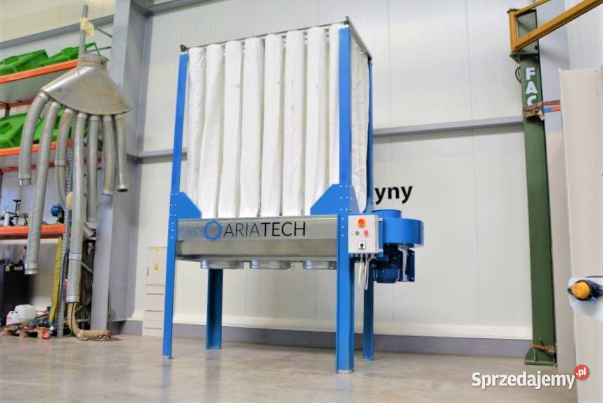 ODCIĄG TROCIN ARIATECH 75 kW otrzepywanie silos Biertowice