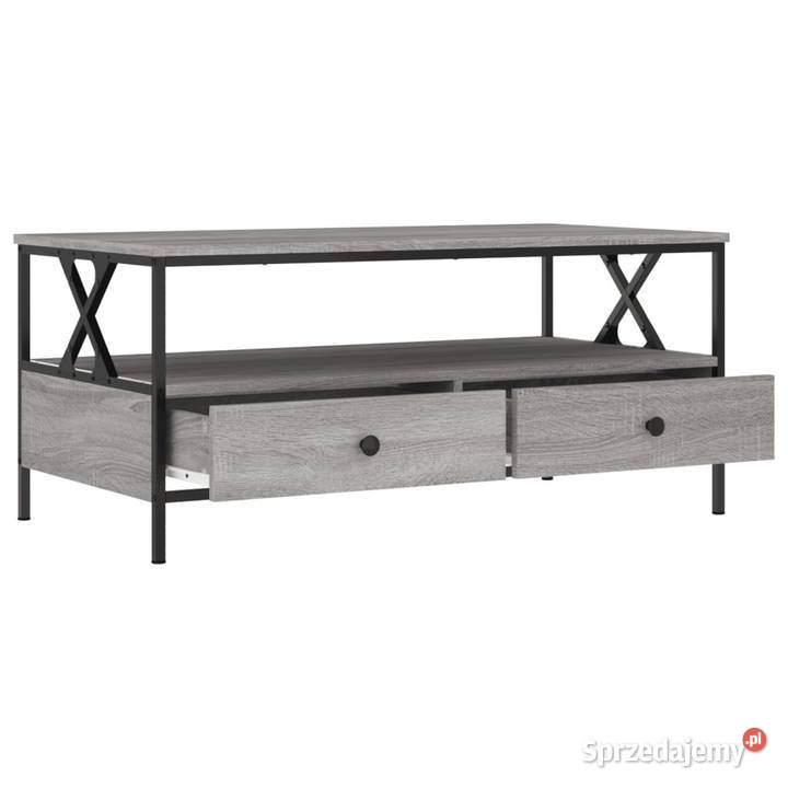 Stolik kawowy szary dąb sonoma 100x51x45 sprzedam
