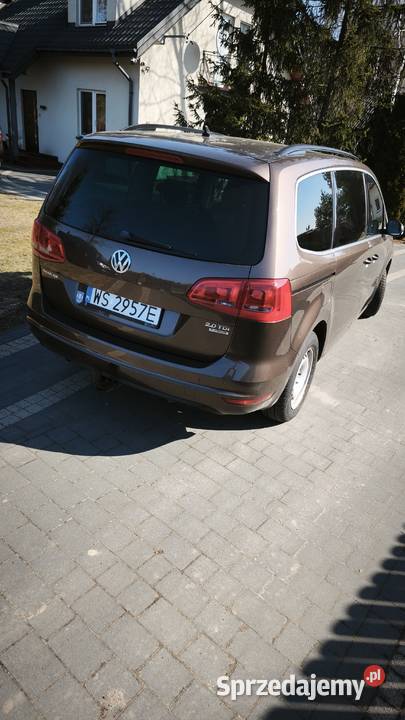 VW Sharan 20 TDI 140 mazowieckie Siedlce sprzedam