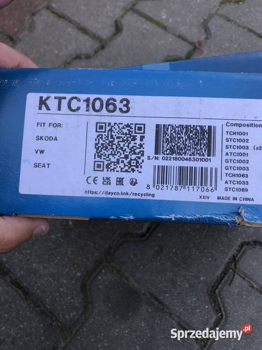 Kompletny zestaw rozrządu Seat Ibiza 12 benzyna Silniki kompletne Warszawa