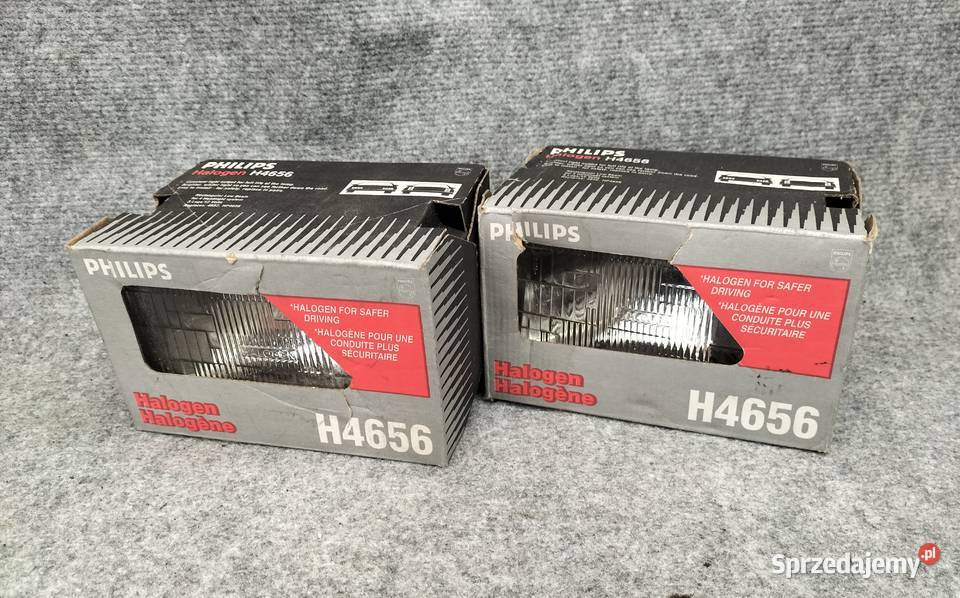 Halogeny PHILIPS H4656 osobowe Leszno sprzedam