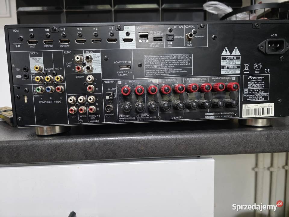 APLITUNER PIONEER VSX922 sprzedam