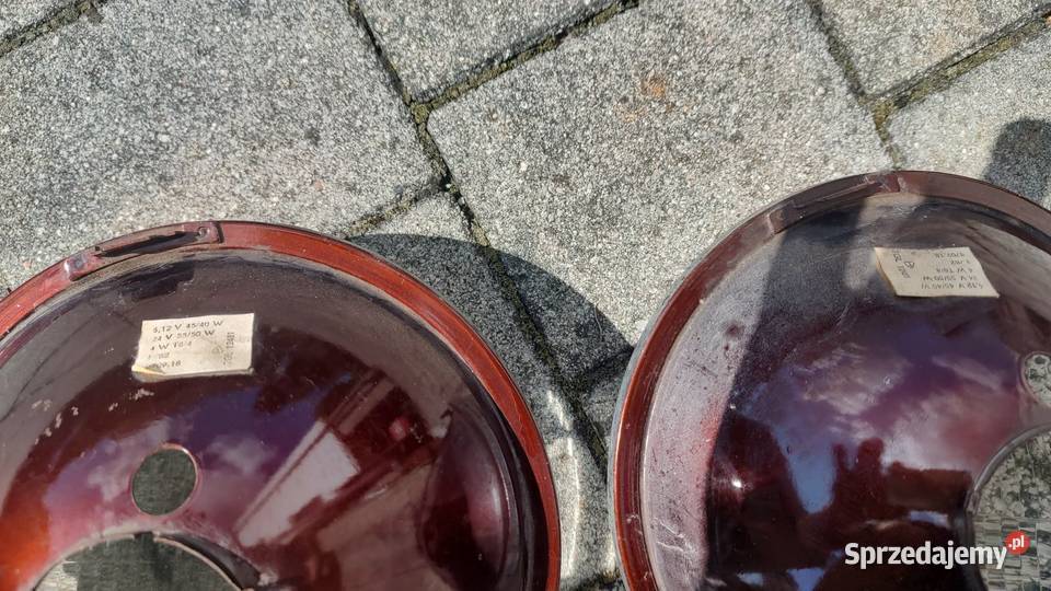 Lampy reflektory Trabant 601 Motoryzacja śląskie Gostyń sprzedam