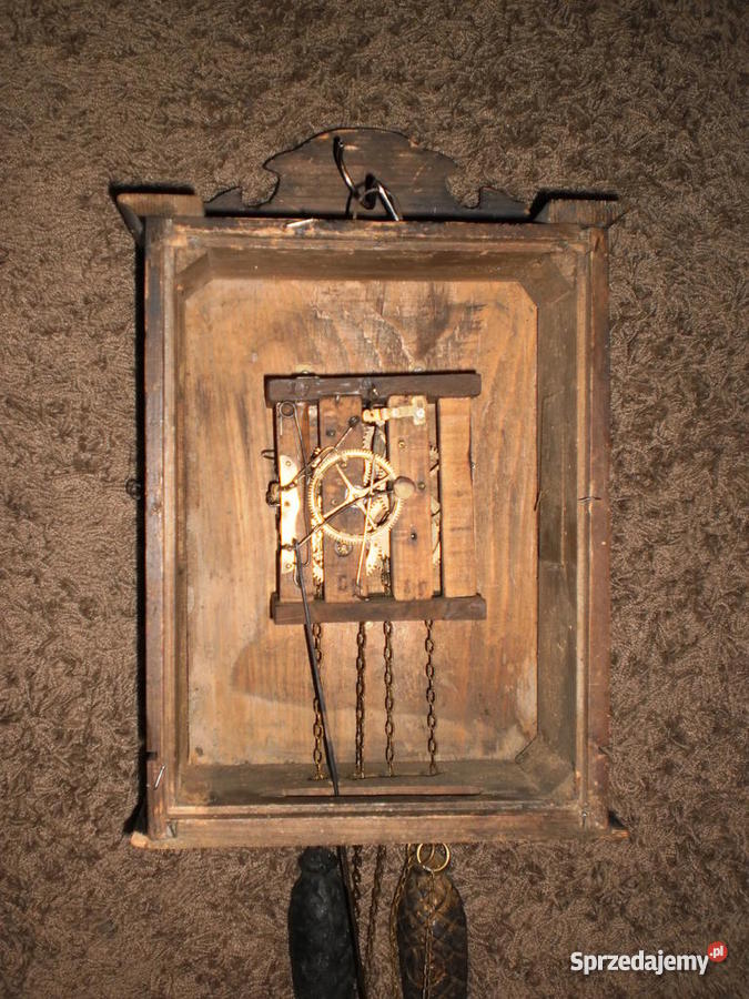 Orginalny Zegar Schwarzwald z około 1840r Bydgoszcz