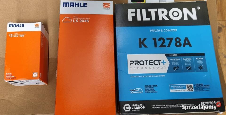 Komplet nowych filtrów do Audi A4 B8 20tfsi oleju Warszawa
