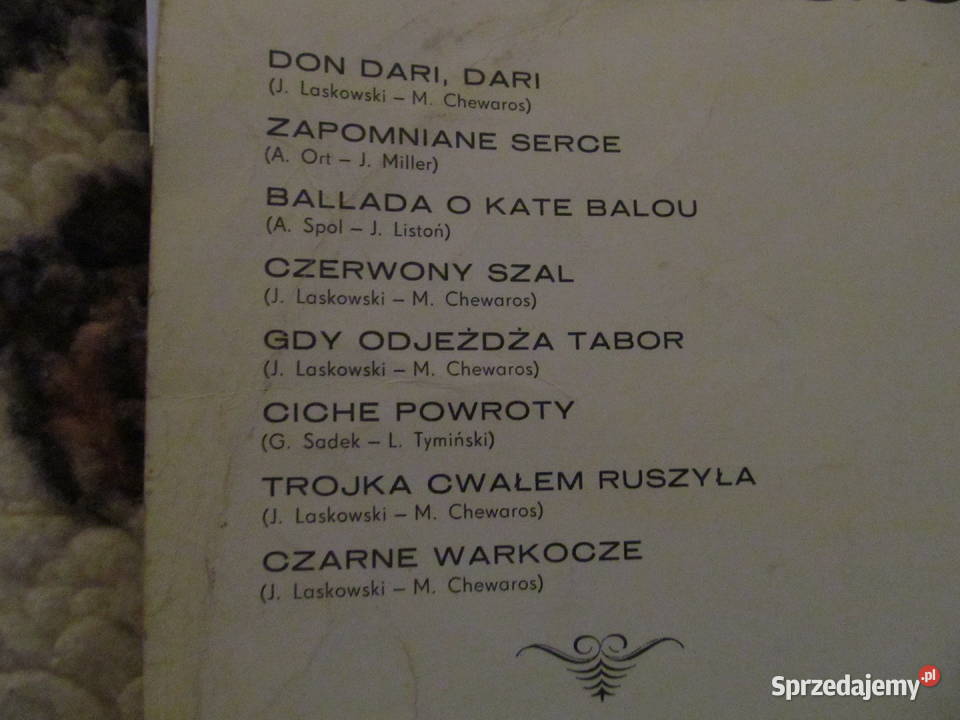 Janusz Laskłyta winylowski kwiaty kwitną ludzi p Płyty i kasety Lublin