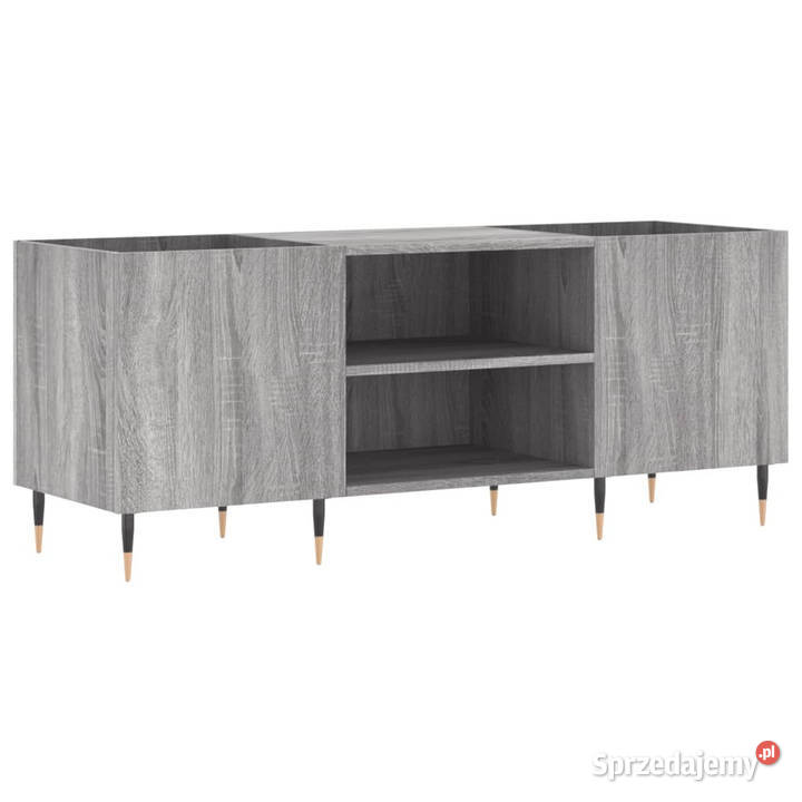 Szafka na płyty szary dąb sonoma 121x38x48 Pozostałe Warszawa