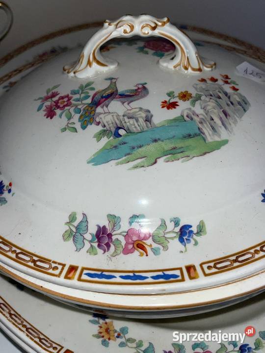 Waza Johnson Bros England Porcelana z ptakami O Gdańsk sprzedam