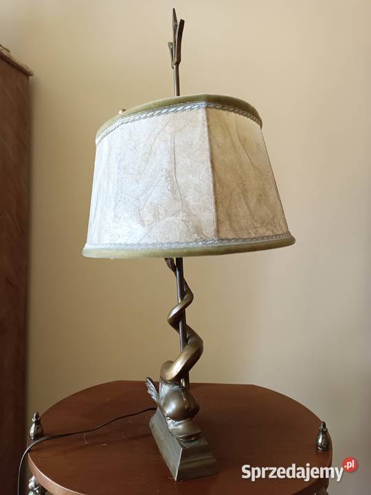 Lampa z brązu Francja Budzyń