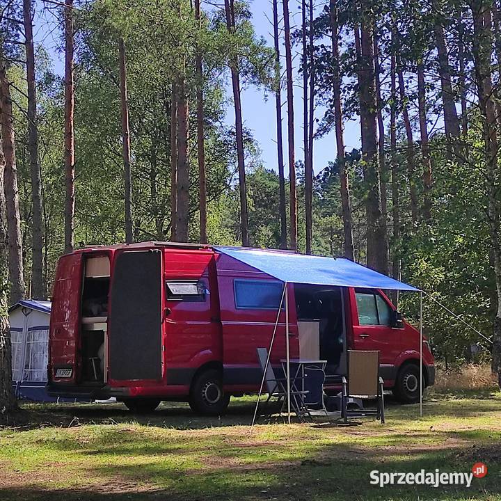 VW Crafter Kamper 2018 12V230 Fotowoltaika WC Nowy Sącz