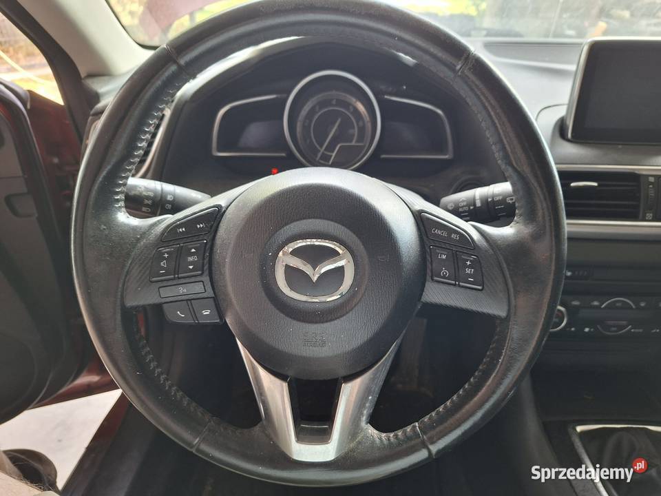 Mazda3 bm kierownica multifunkcja skóra osobowe Pozostałe Kakonin