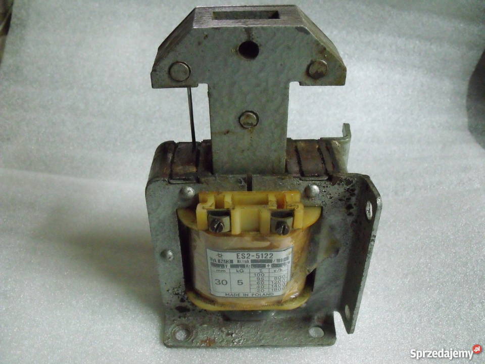Elektromagnes luzownik typ ES2 5122 warmińsko-mazurskie Elbląg