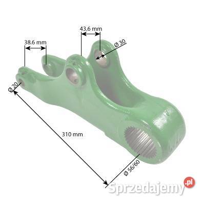 Ramię górne tylnego podnośnika JOHN DEERE 6100 Pozostałe