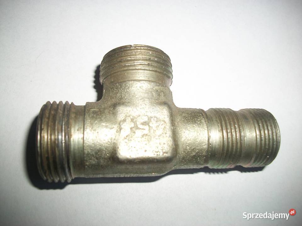 Przyłaczka trójnikowa nastawna M22x15 na M27x2 Olkusz sprzedam