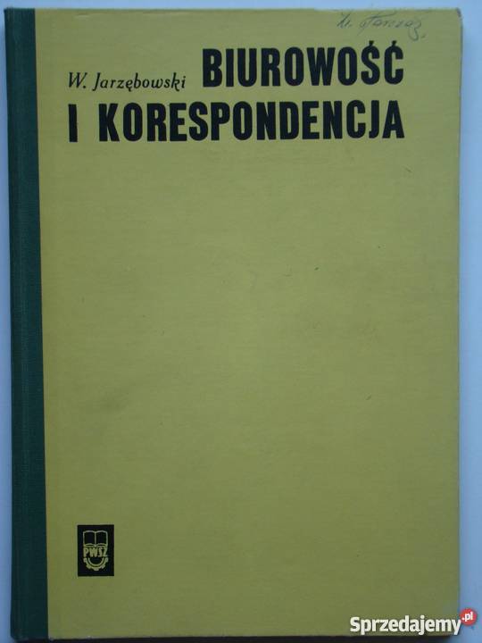 Jarzębowski Biurowość i korespondencja fa Szczecin