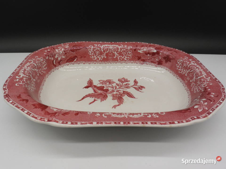 Angielski Półmisek Miska Spode Camilla Pink Raszków