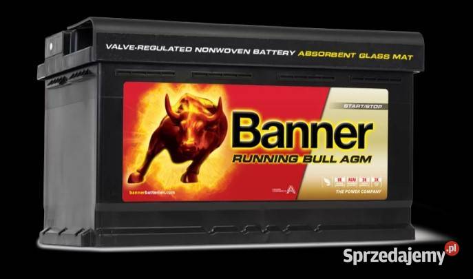 Akumulator Banner Running Bull AGM 92Ah 850A 592 osobowe Akumulatory dolnośląskie