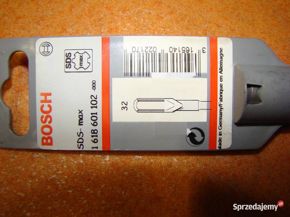 Dłuto SDS BOSCH kanałowe do rowków Ref 1 618 601 śląskie Bielsko-Biała