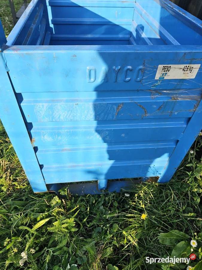 Gitterbox skrzynia metalowy kosz 500 100x60x80 Jelcz-Laskowice