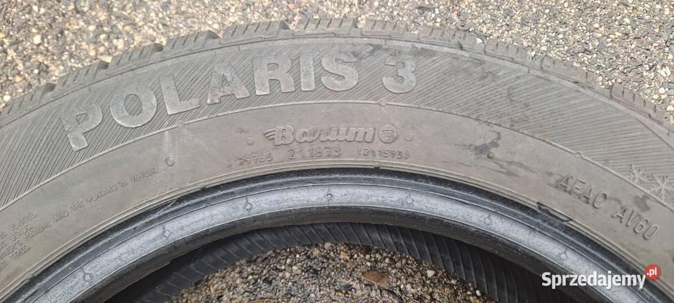 Opony zimowe Barum Polaris 3 16565 R14 Opony i felgi Cieszyn sprzedam