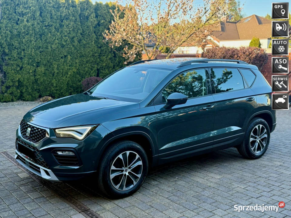 Seat Ateca Faktura VAT 23 15 TSI Style Business światła przeciwmgielne Tarnowskie Góry