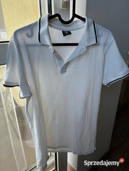 Biała koszulka polo Poznań