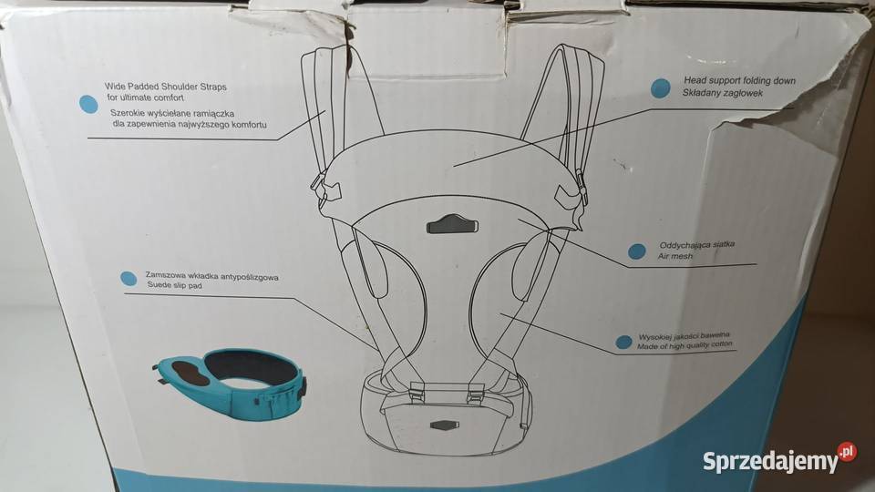 Nosidełko Lionelo Lauren Nosidełka i chodziki