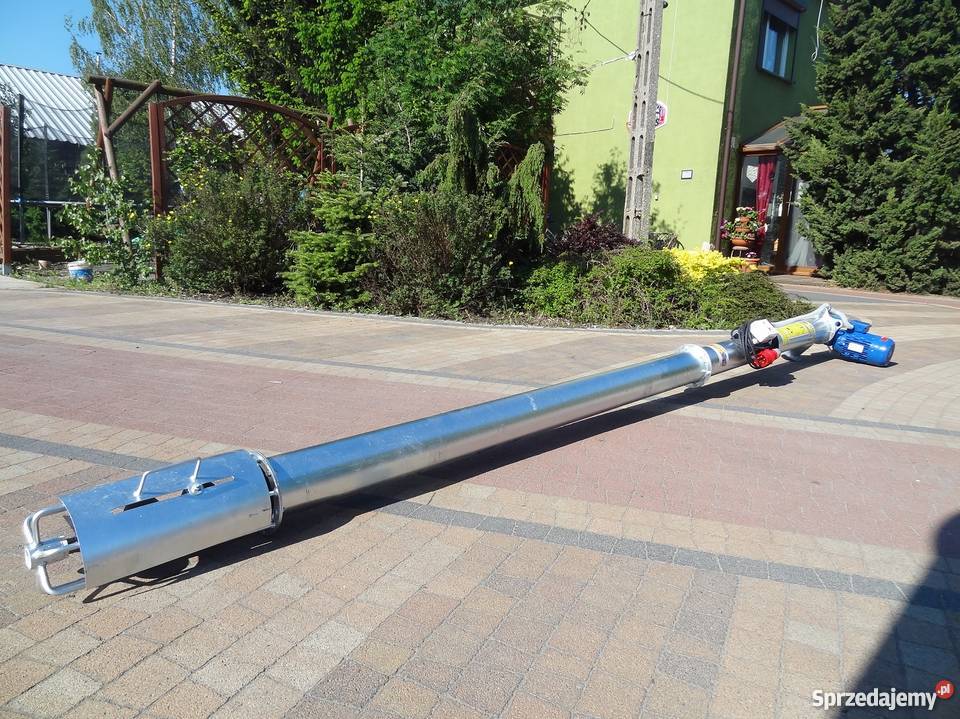 Przenośnik Ślimakowy Żmijka do zboża 3kW OCYNK Pozostałe