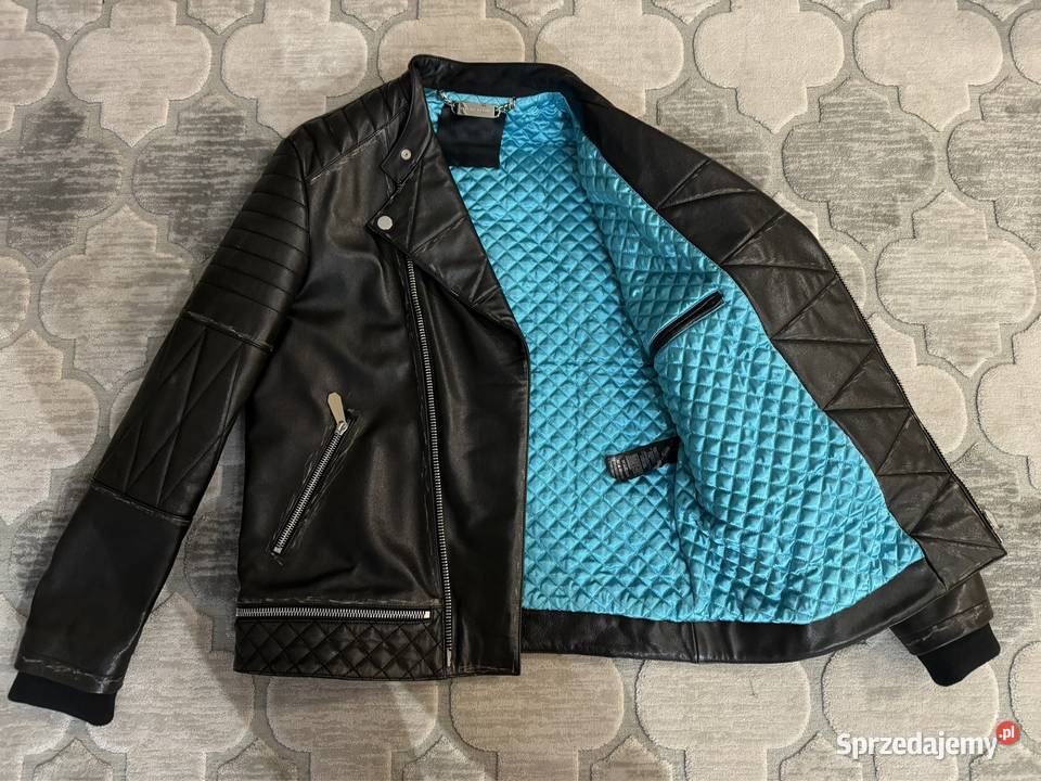 Kurtka skórzana Philipp Plein XXL nowa Kurtki i płaszcze Lublin