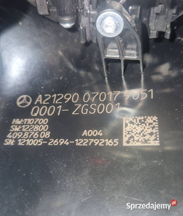 Przełącznik zespolony w204 lift taśma airbag śląskie Woźniki