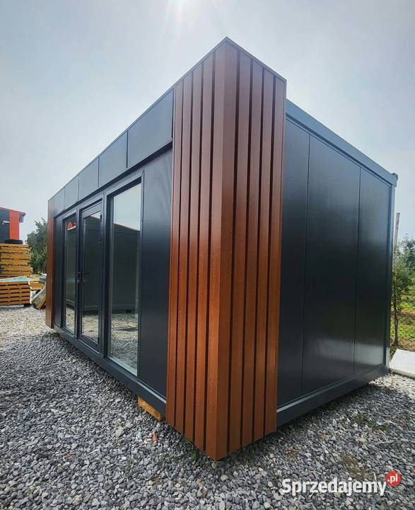 Pawilon kontener całoroczny PIR100 usługowy 18m2 łódzkie