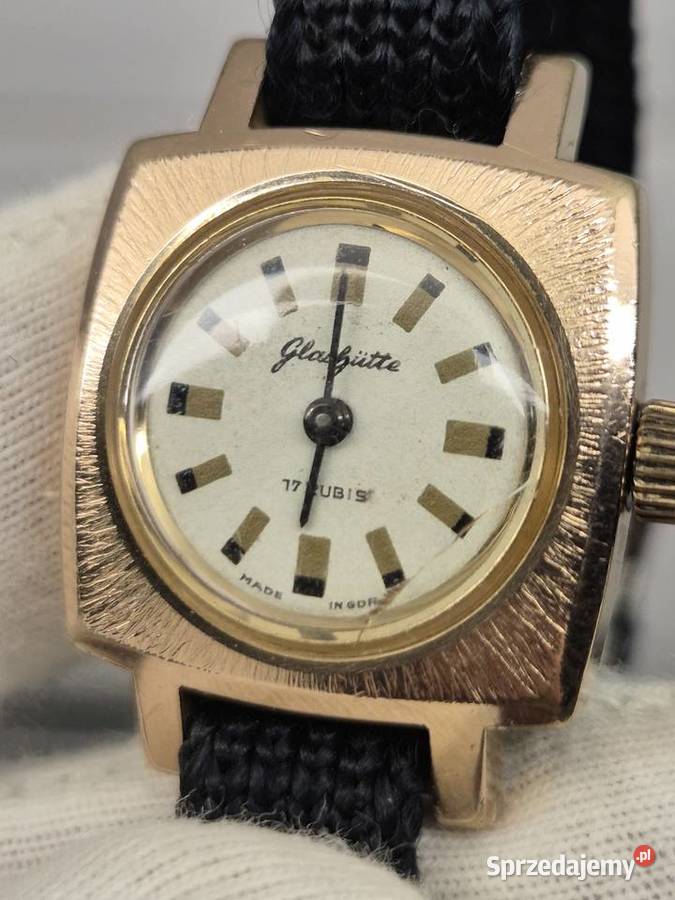 Damski zegarek Glashutte GDR Chorzów