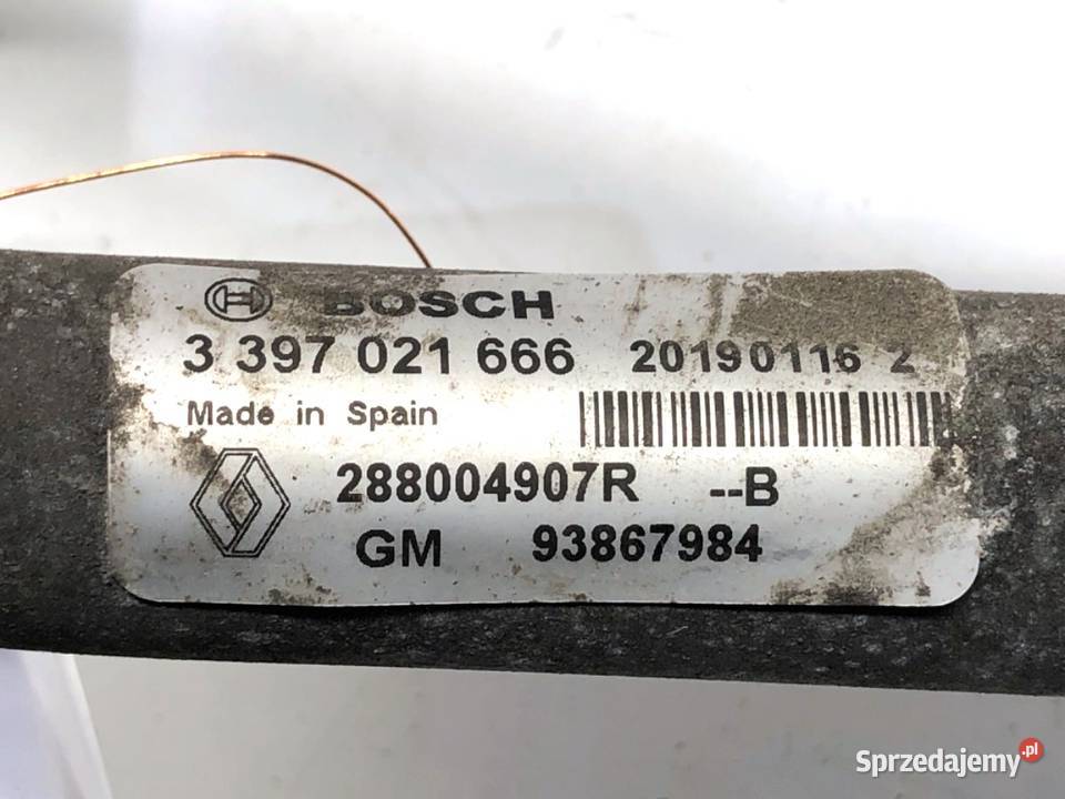 MECHANIZM WYCIERACZEK PRZÓD OPEL VIVARO B podkarpackie