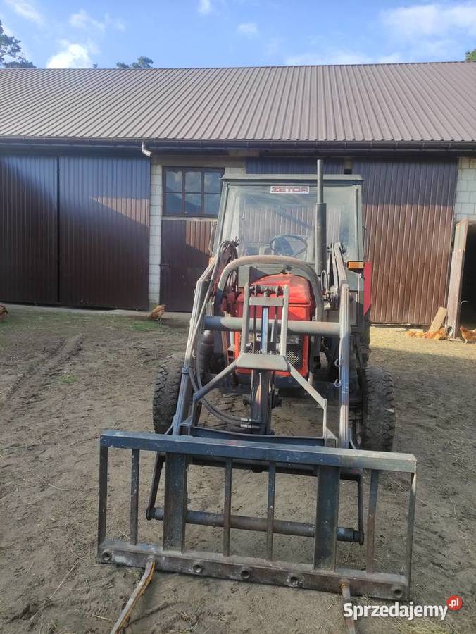 Ciągnik Zetor 5911 Ładowacz czołowy mazowieckie Śmiary