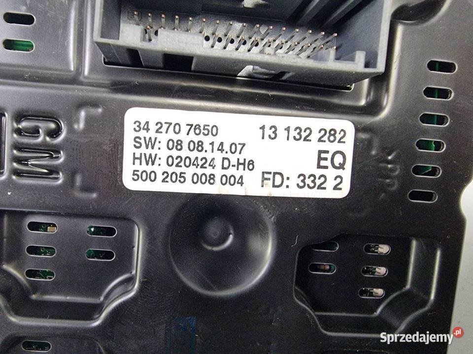 WYŚWIETLACZ PANEL OPEL VECTRA C 13132282 Pozostałe Lipno