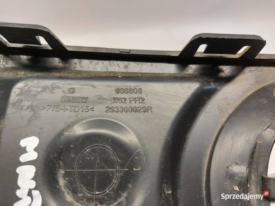 Renault Master III LIFT 2023 zaślepka kratka