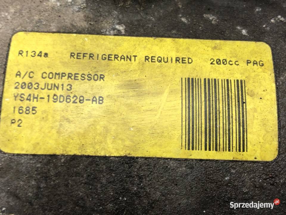 SPRĘŻARKA KLIMATYZACJI MAZDA 2 YS4H19D629AB 14