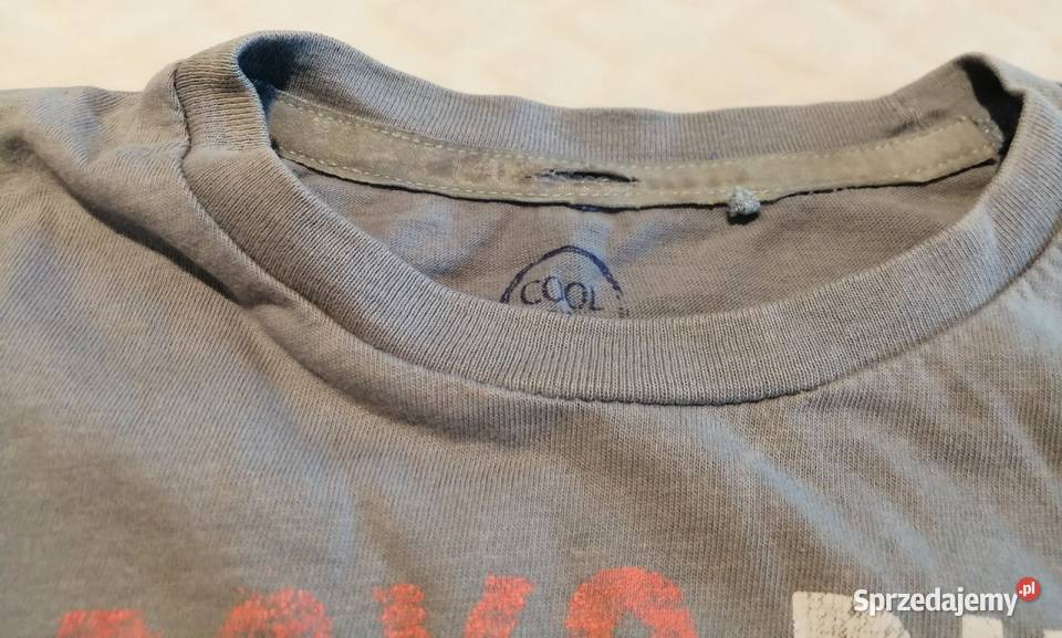 Koszulka krótki rękaw Tshirt okulary 98 Smyk Czeladź