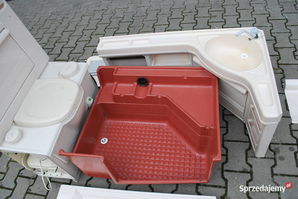 KOMPLETNA ŁAZIENKA POD ZABUDOWĘ KAMPERA KEMPINGU mazowieckie