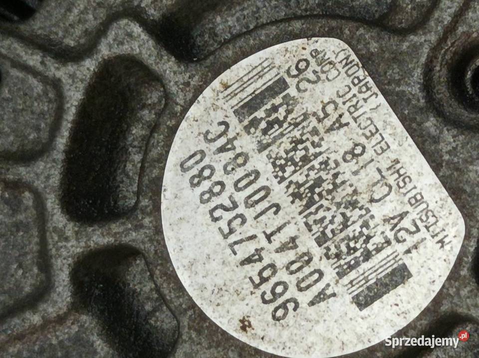 ALTERNATOR 9654752880 20 HDI Peugeot 407 I Układ elektryczny silnika sprzedam
