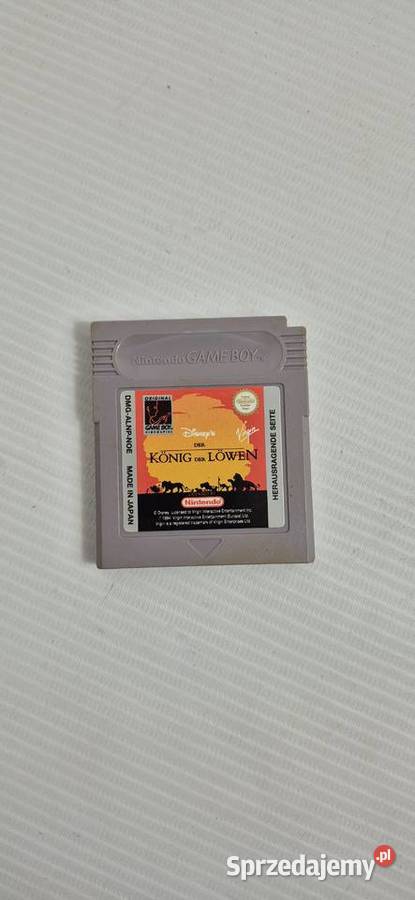 Król Lew Disneys Der Knig der Lwen Game Boy