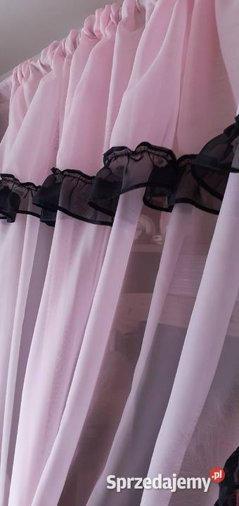 Firany różowe Mława