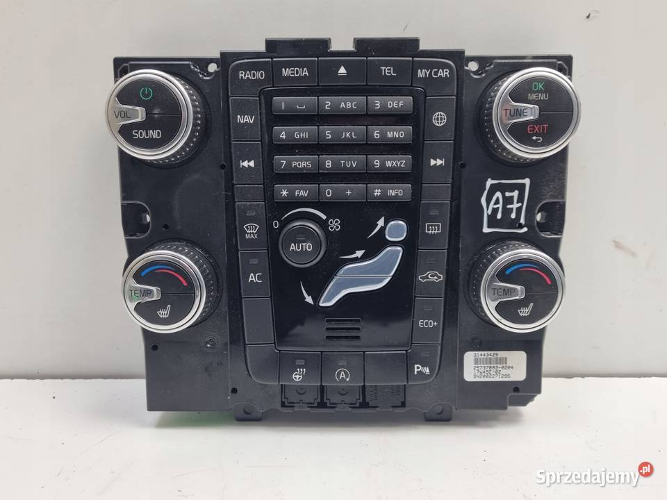 PANEL KLIMATYZACJI Volvo S60 II V60 I XC60 I